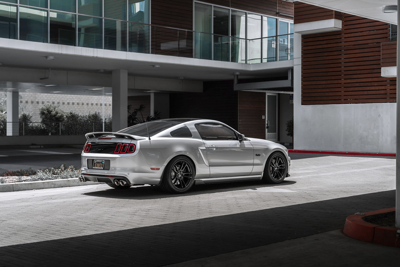 2013 Ford Mustang GT Performance American Racing MACH FIVE Black